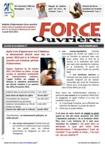 Bulletin d’information Force ouvrière : Les Echos de nos Hôpitaux n °7