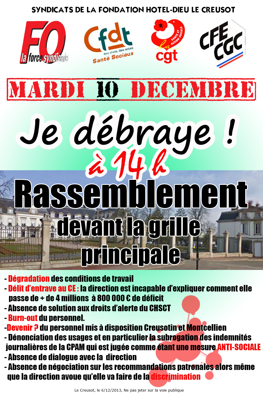 tract débrayage